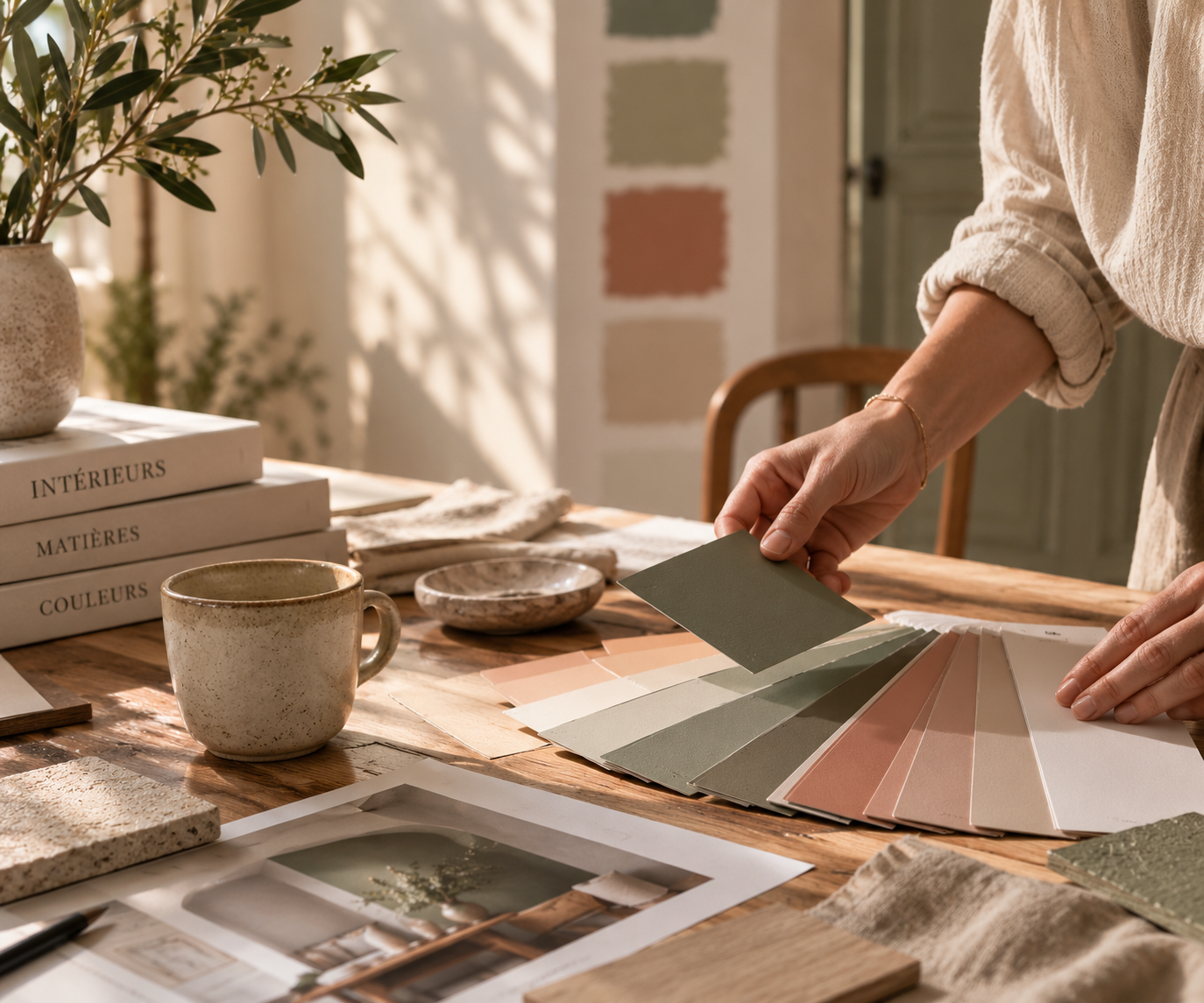 Home rosaly consultation couleurs et matières